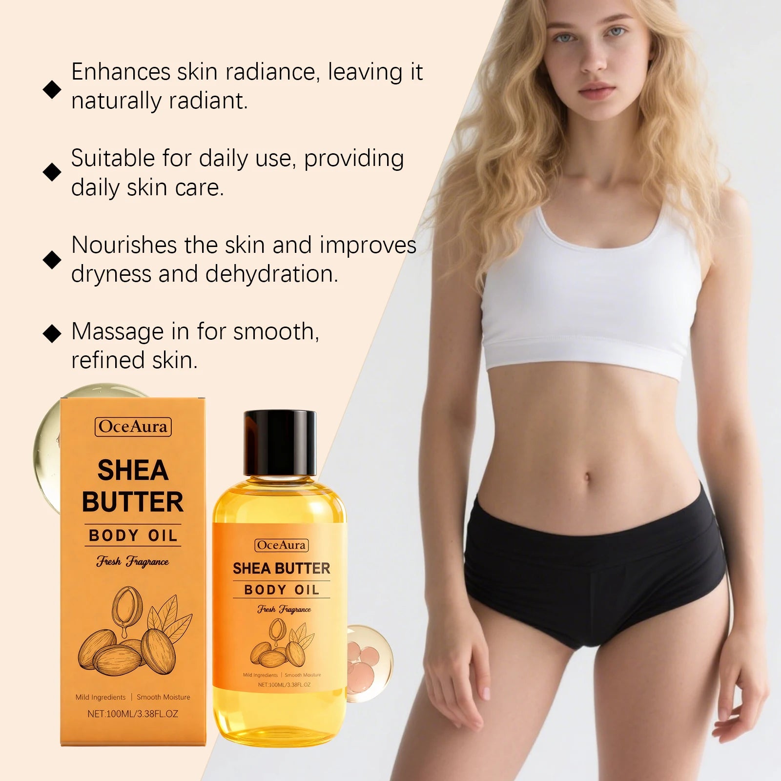 Shea Butter Body Oil